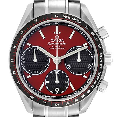 Photo of Omega Speedmaster Racing Red Dial Mens Watch 326.30.40.50.11.001 ADD ONE LINK