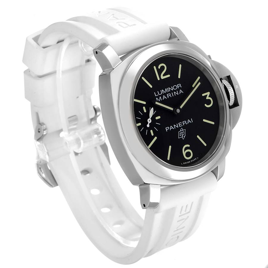 Panerai Luminor Marina 44mm Steel Mens Watch PAM00776 Box Card