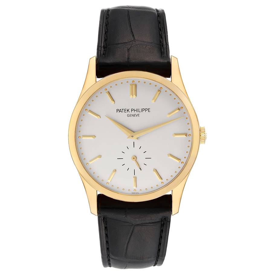 Patek philippe 2024 calatrava yellow gold