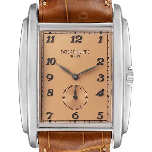 Photo of Patek Philippe Gondolo Small Seconds White Gold Mens Watch 5124