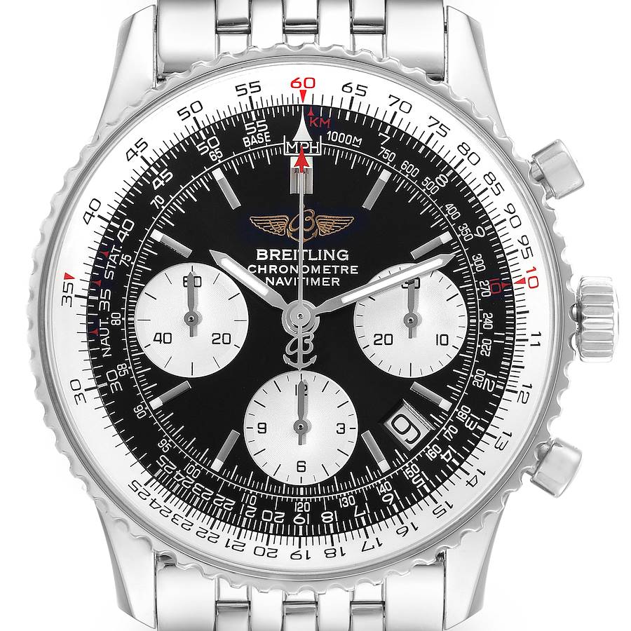 NOT FOR SALE Breitling Navitimer Black Dial Chronograph Steel Mens Watch A23322 PARTIAL PAYMENT SwissWatchExpo
