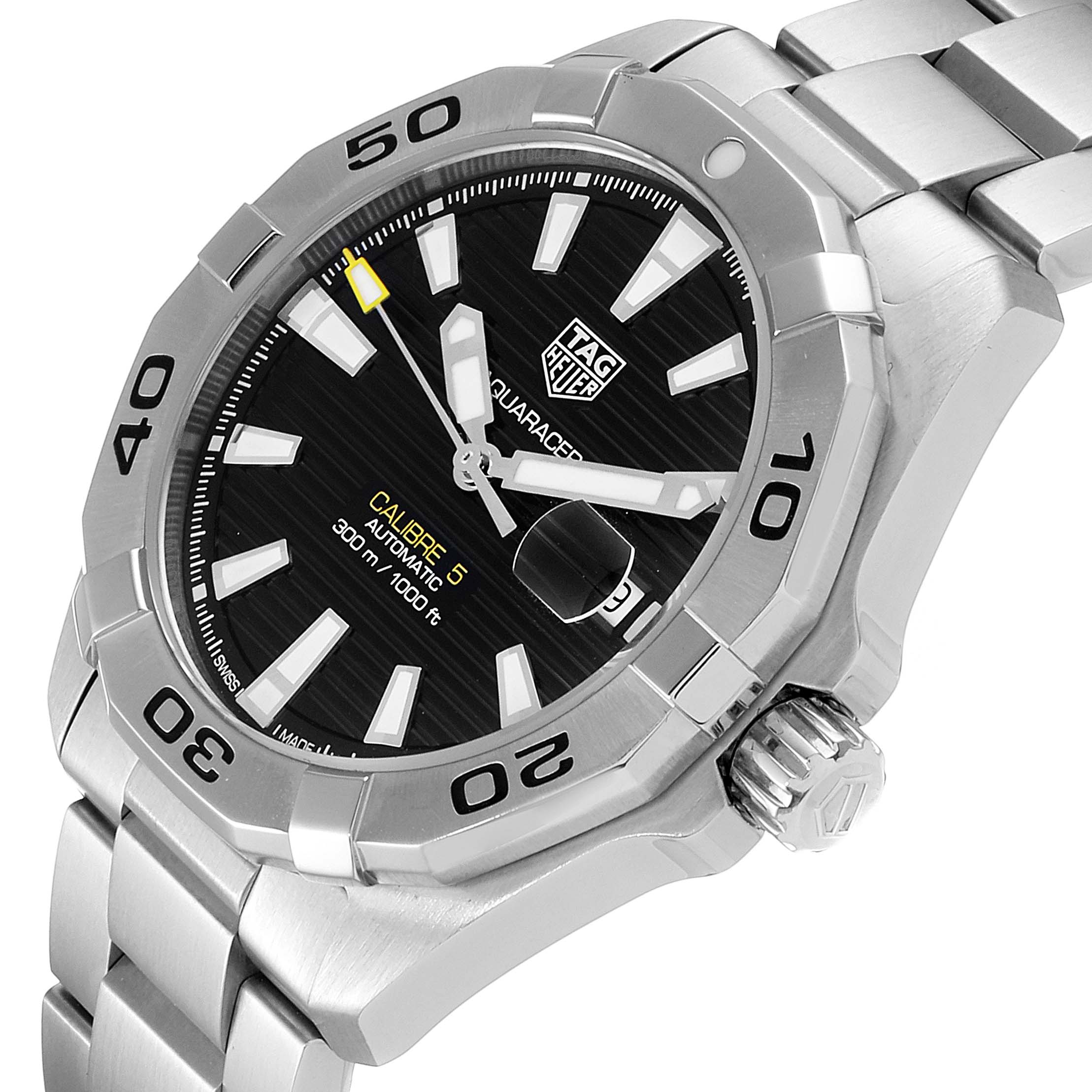 tag heuer aquaracer calibre 5 manual