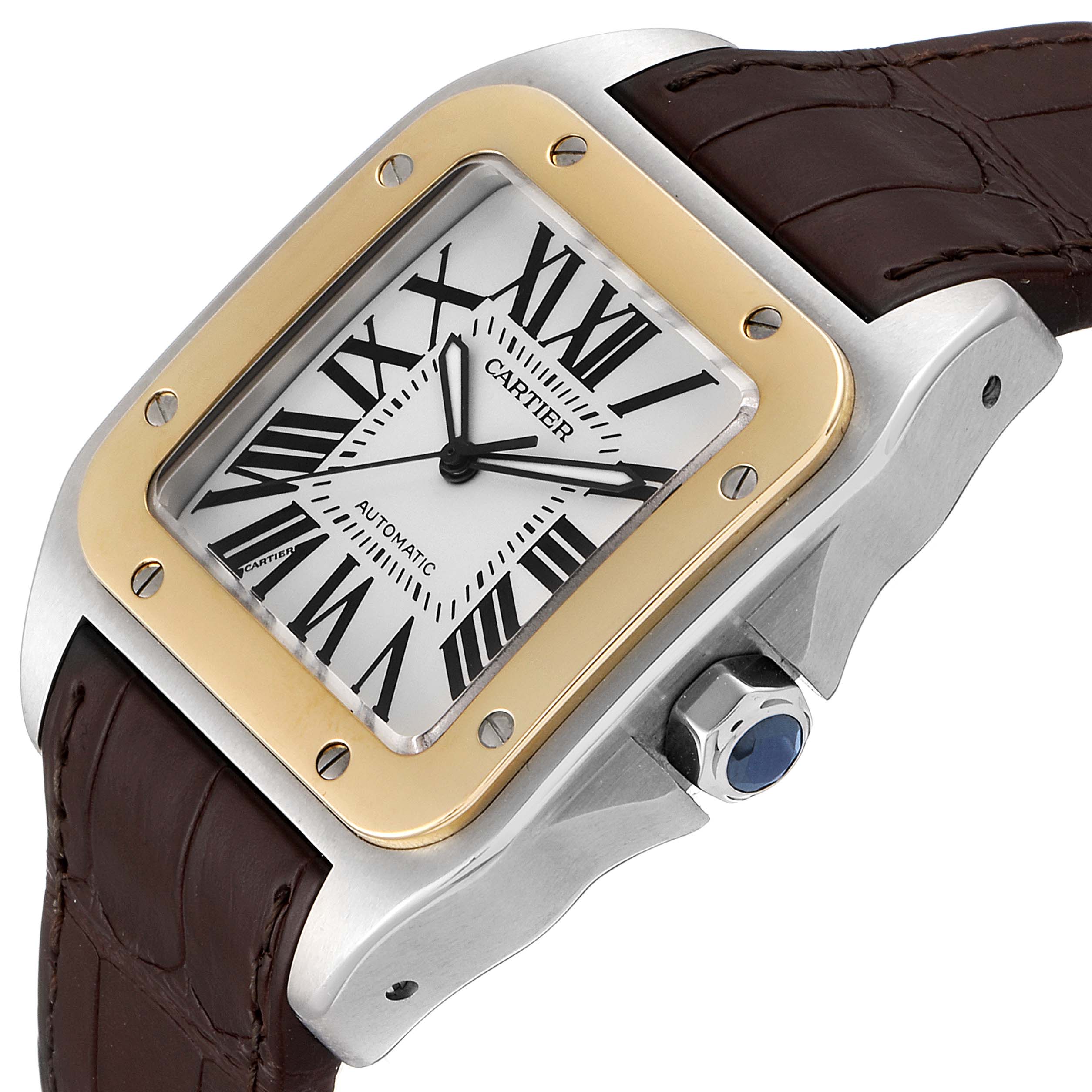 cartier santos 38mm