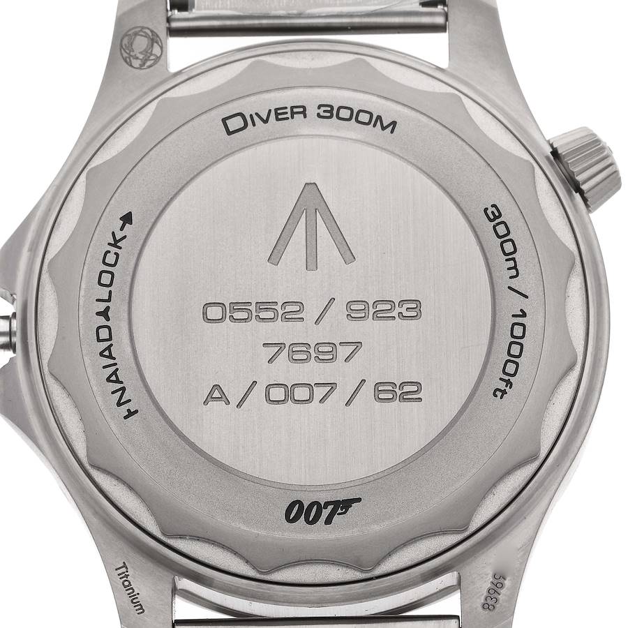 Omega Seamaster 007 Edition Titanium Mens Watch 210.90.42.20.01.001 Box Card SwissWatchExpo