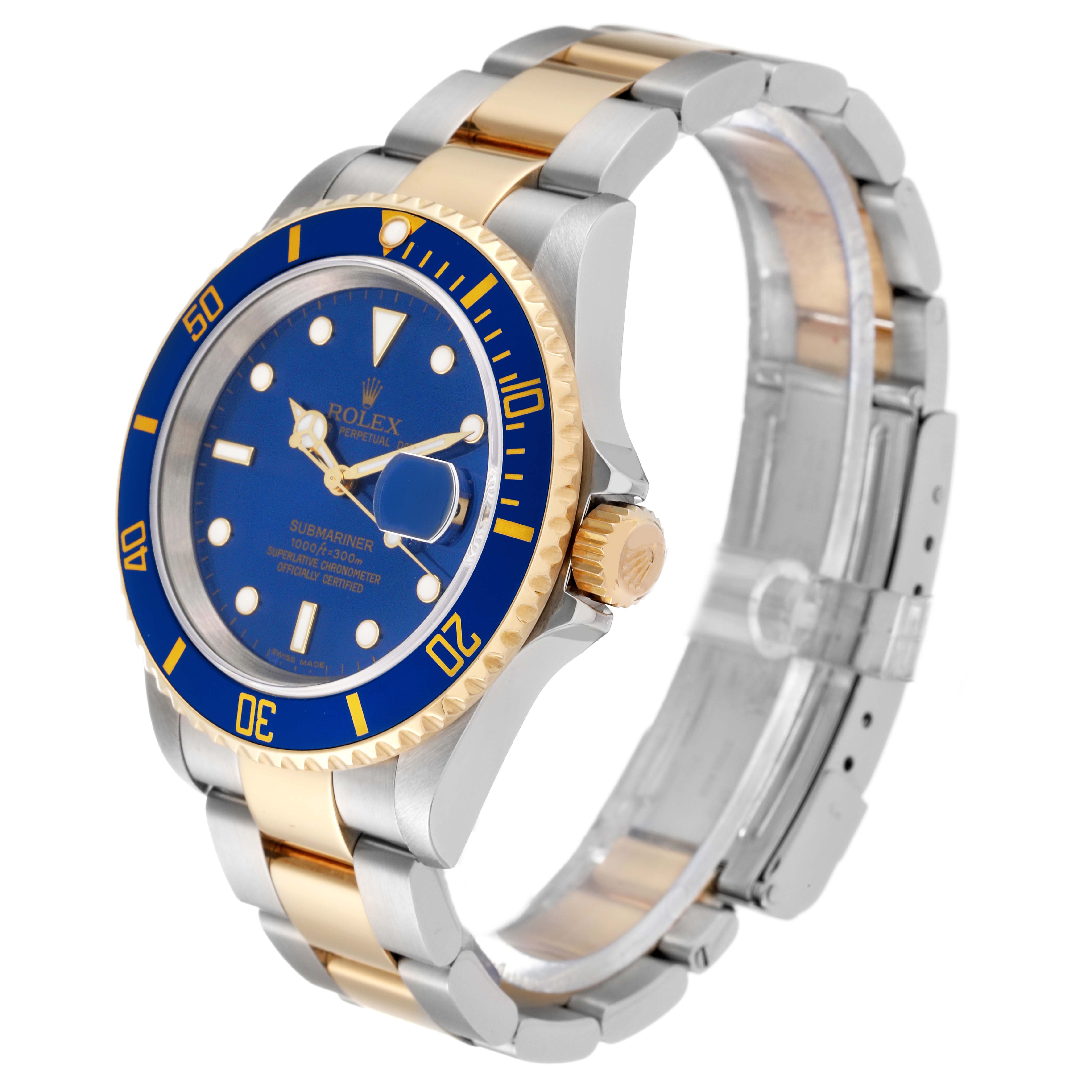 Rolex Submariner Steel and Gold (two tone) 16613 | Stock 57571 ...