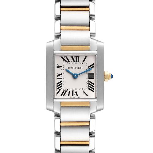 Photo of Cartier Tank Francaise Small Steel Yellow Gold Ladies Watch W51007Q4