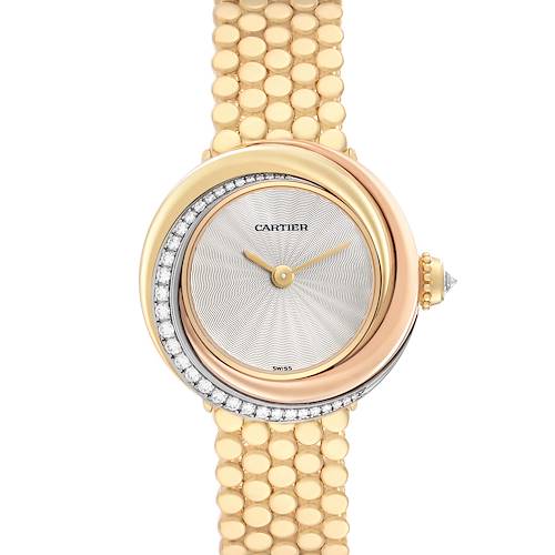 Photo of Cartier Trinity White Yellow Rose Gold Diamond Ladies Watch WG200258