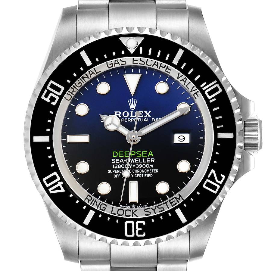 Rolex Seadweller Deepsea 44 Cameron D-Blue Dial Mens Watch 126660 Box SwissWatchExpo