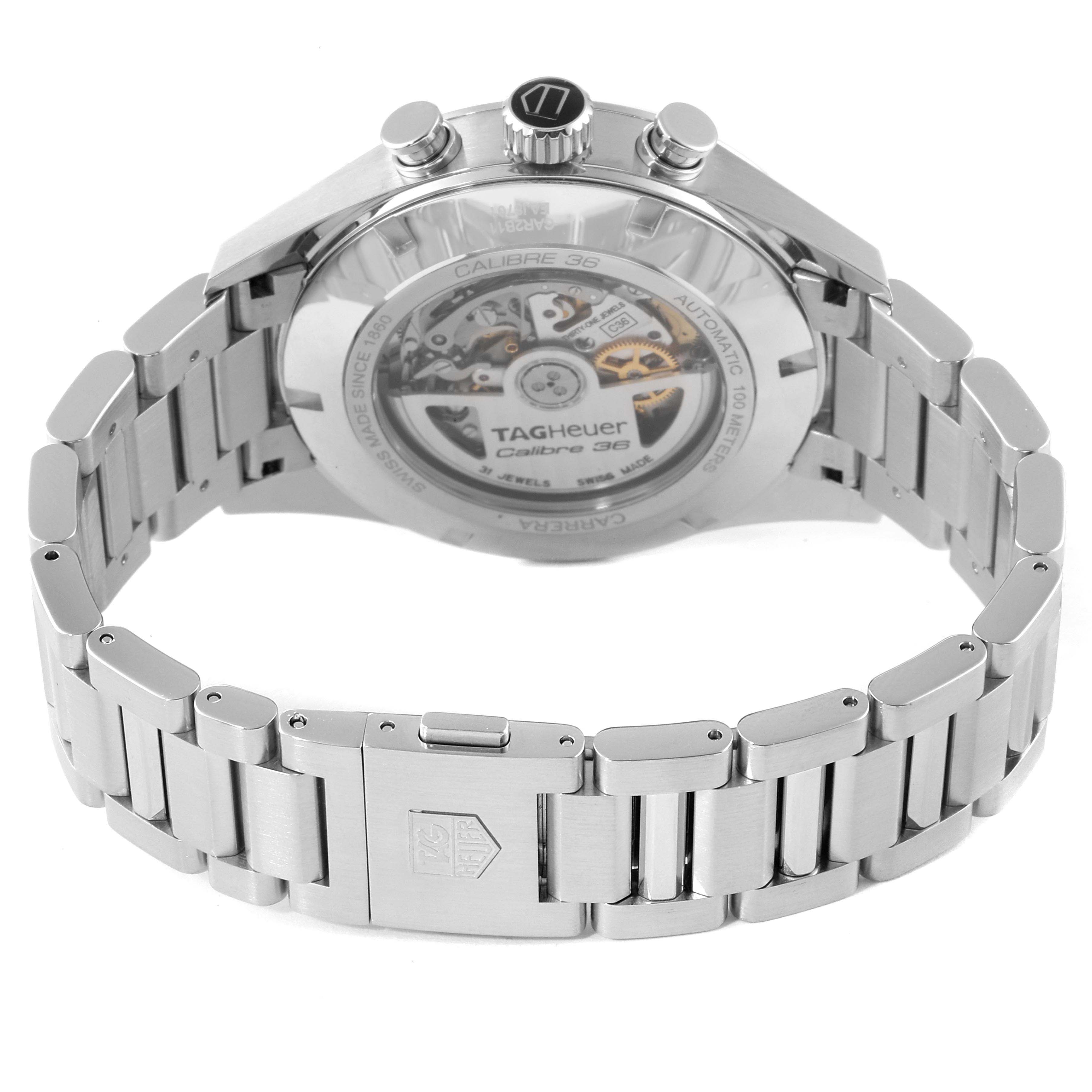 Tag Heuer Carrera Stainless Steel CAR2B11.BA0799 | Stock 36501 ...