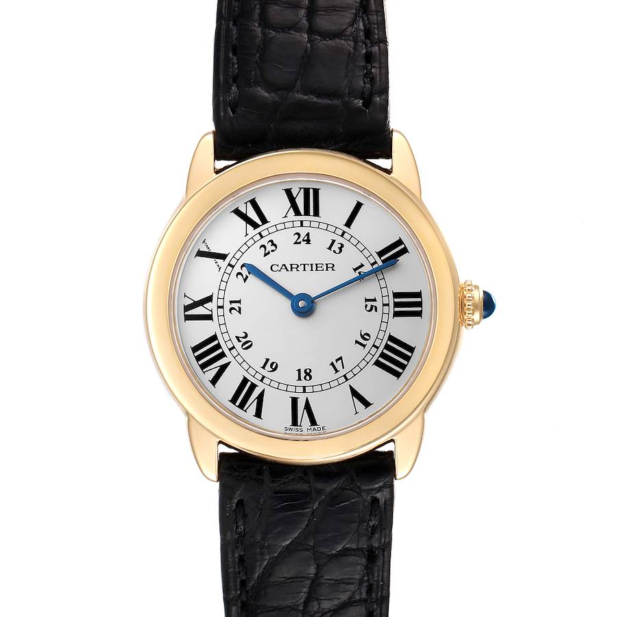 NOT FOR SALE Cartier Ronde Solo Steel 18K Yellow Gold Small Ladies Watch W6700355 PARTIAL PAYMENT SwissWatchExpo