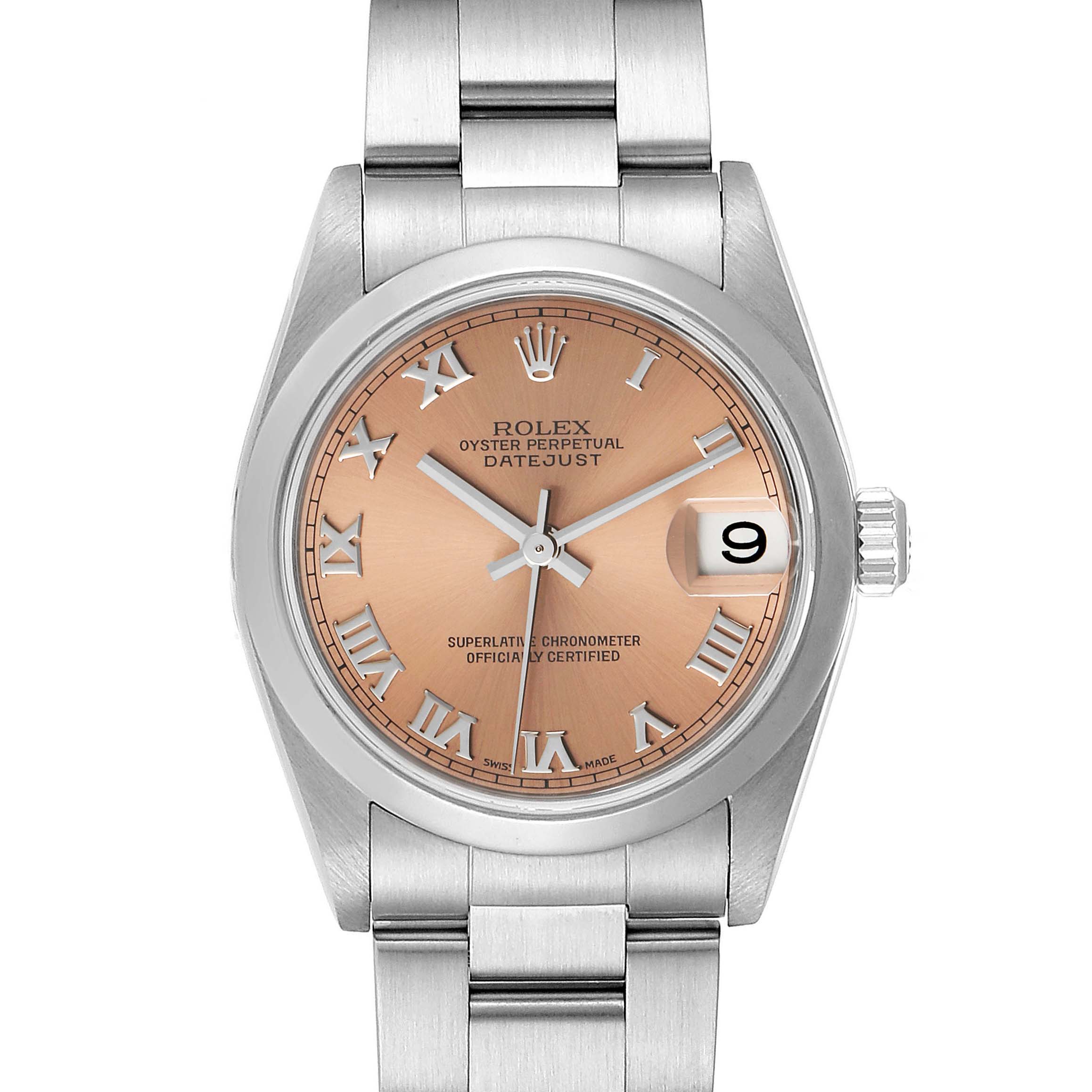 Rolex datejust best sale salmon dial