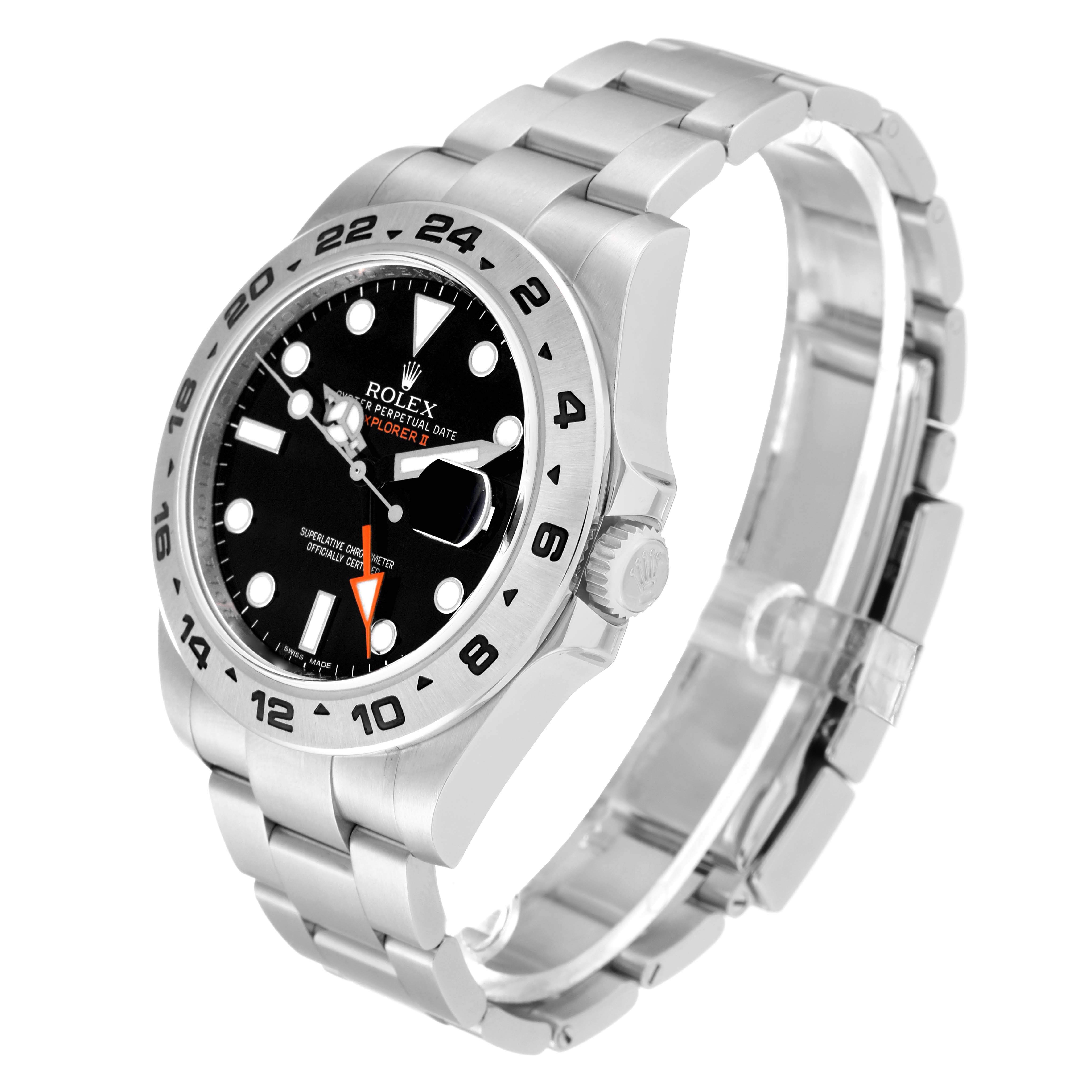 The image shows a Rolex Explorer 216570 Men's Stainless Steel Black Dial 216570 Men's Stainless Steel Black Dial watch angled slightly from the right, displaying the face, bezel, crown, and bracelet.