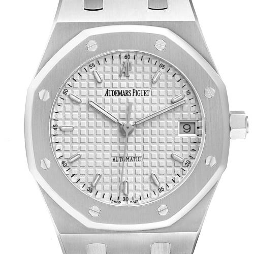 Photo of NOT FOR SALE Audemars Piguet Royal Oak White Dial Steel Mens Watch 14790ST Box Papers PARTIAL PAYMENT