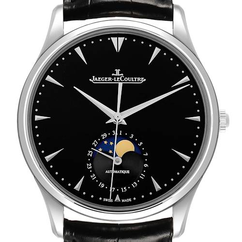 Photo of Jaeger LeCoultre Master UltraThin Moonphase Steel Mens Watch Q1368470