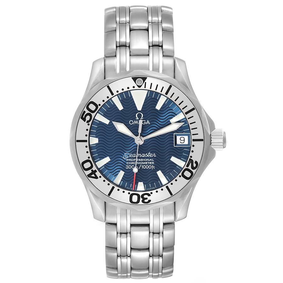 Omega Seamaster 300M Blue Dial Steel Mens Watch 2253.80.00