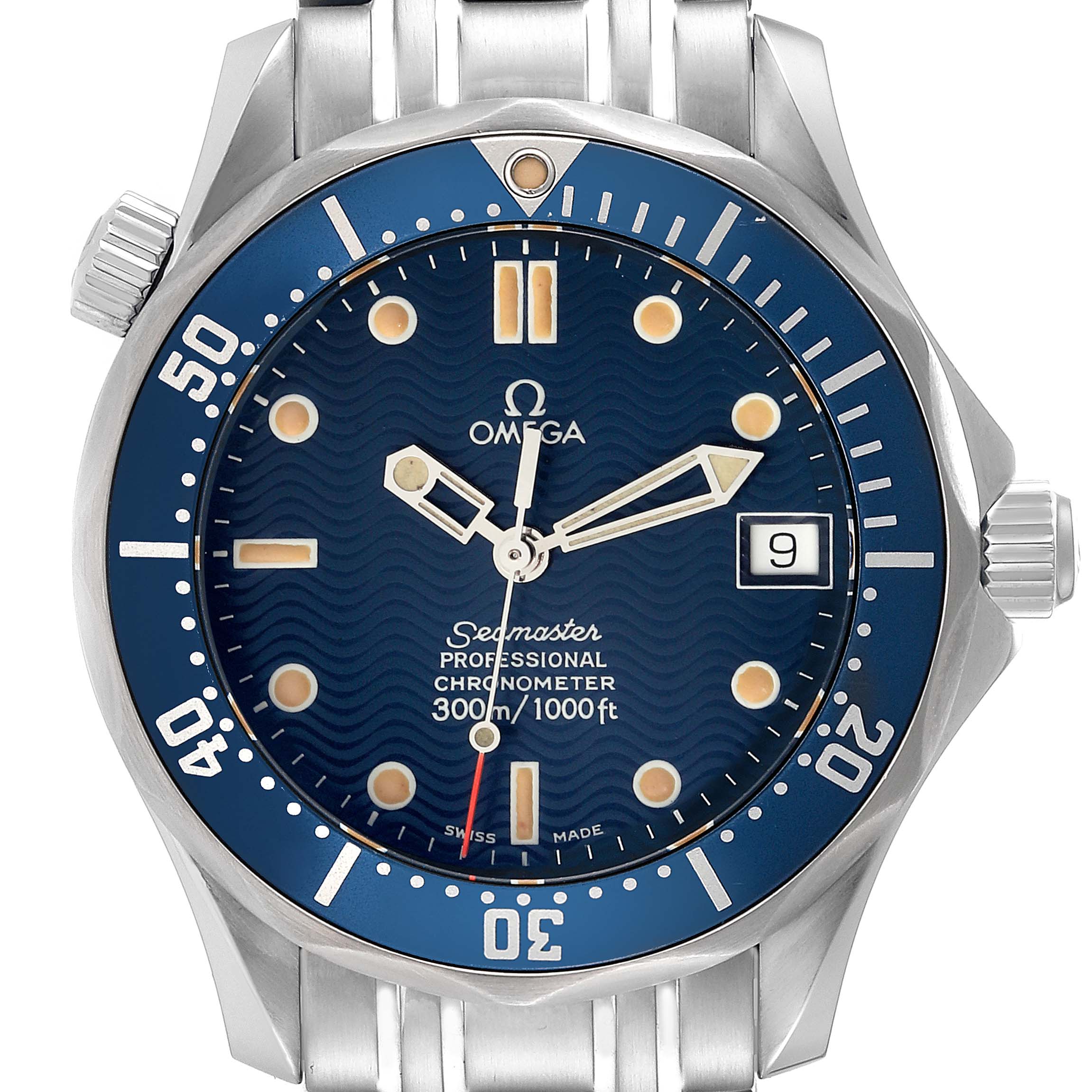 Omega Seamaster Diver 300m Midsize 36mm Steel Automatic Mens