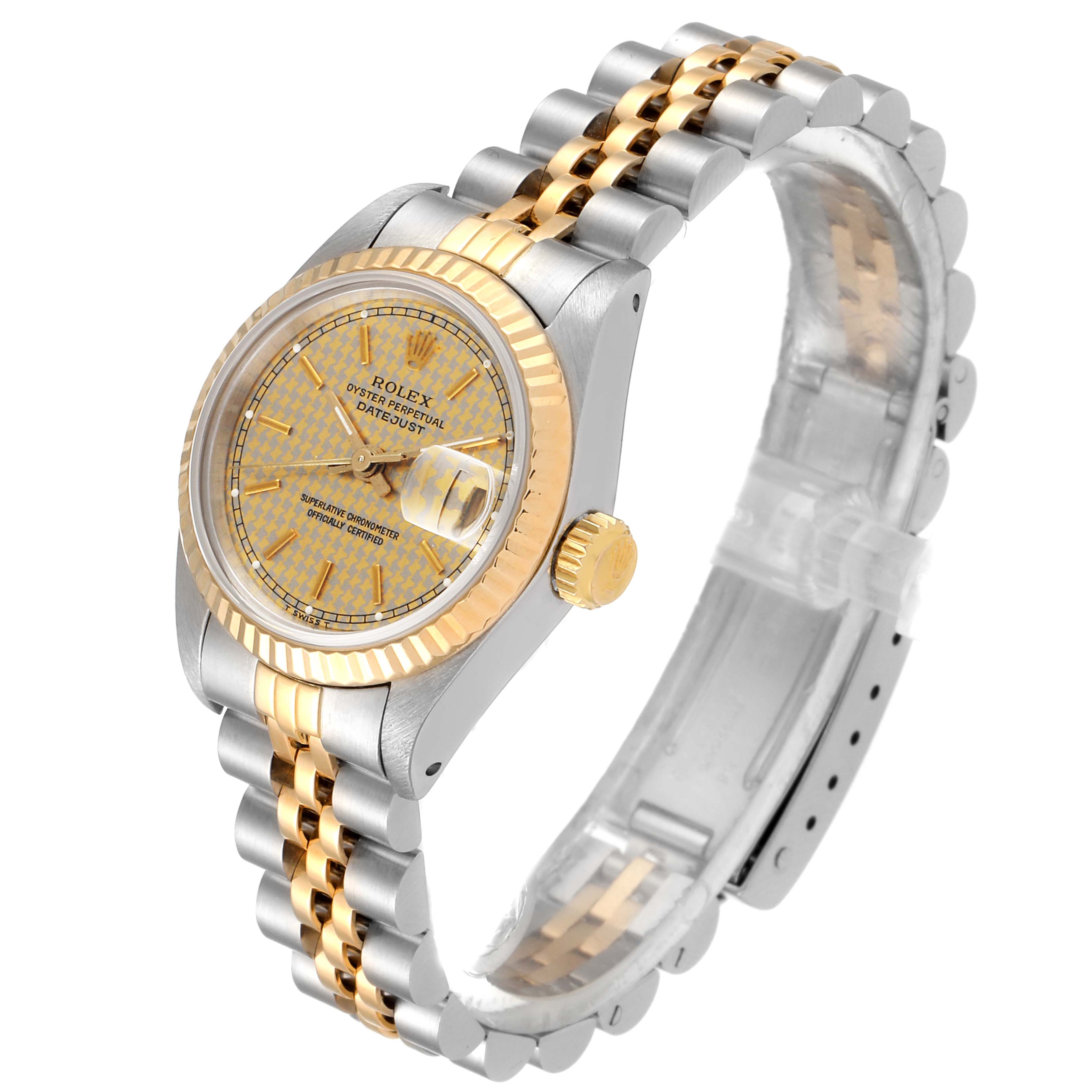 rolex houndstooth dial