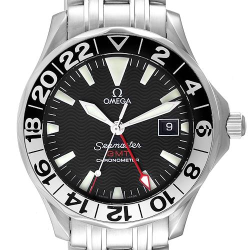 Photo of Omega Seamaster GMT 50th Anniversary Steel Mens Watch 2534.50.00 Card