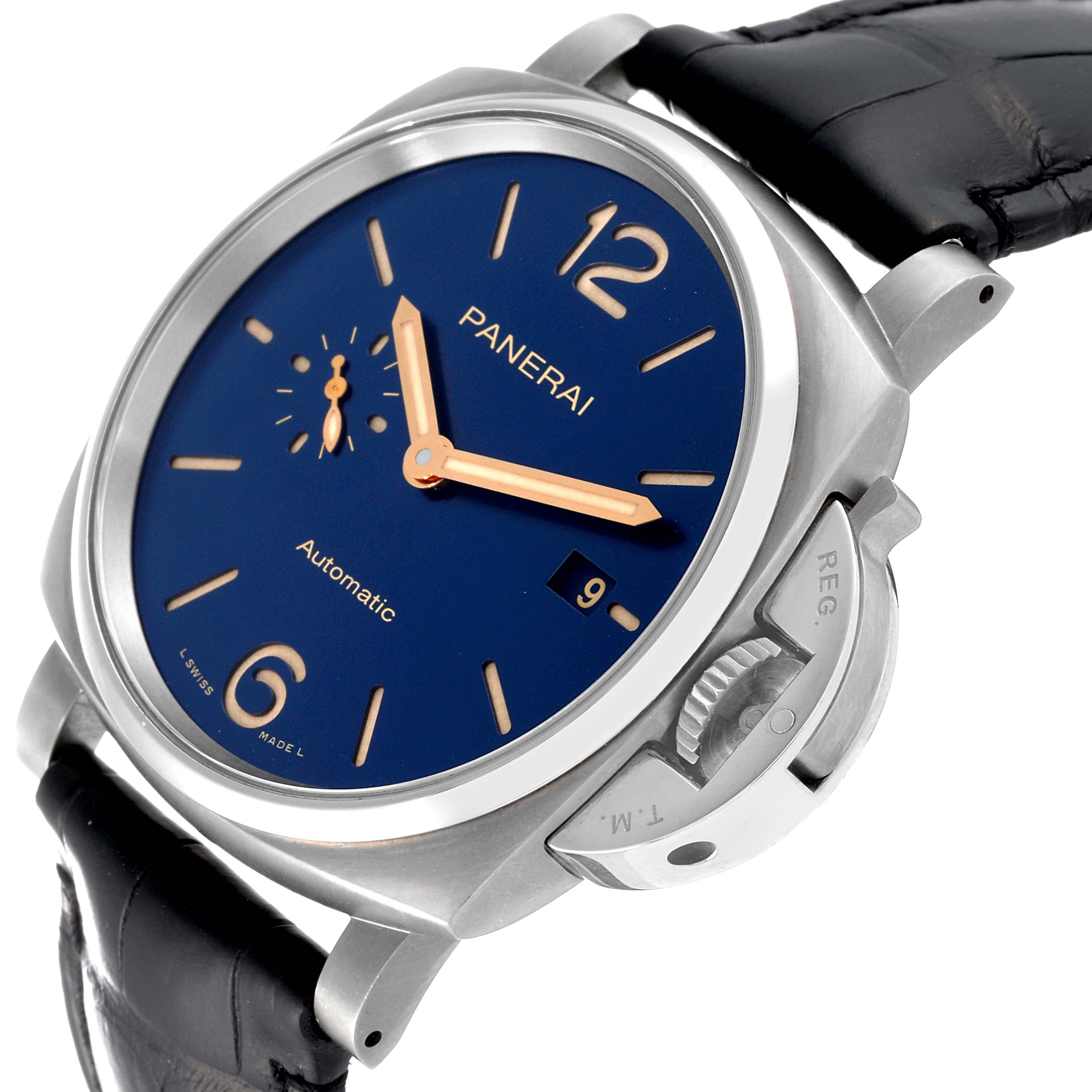 Panerai Luminor Due Titanium Pam00927 Stock 41608 Swisswatchexpo