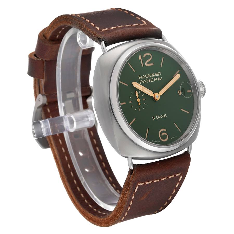 Panerai radiomir green dial hot sale