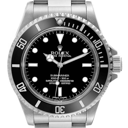 Photo of NOT FOR SALE Rolex Submariner No Date 40mm 4 Liner Steel Mens Watch 14060 Box Card PARTIAL PAYMENT