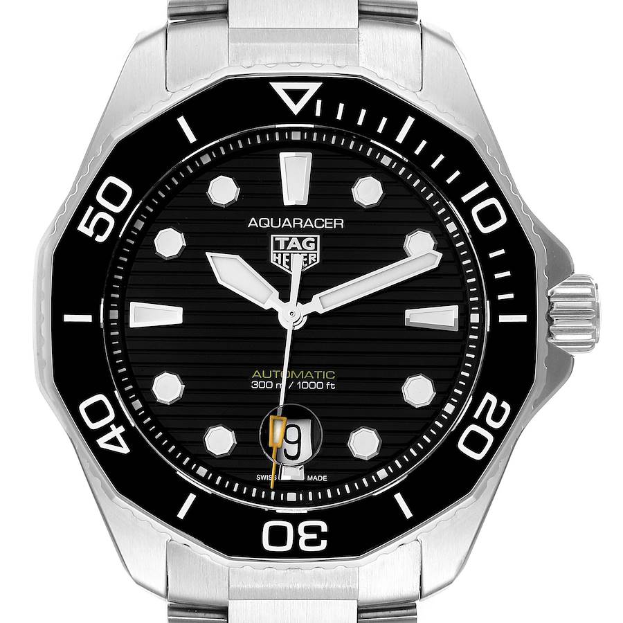 Tag Heuer Aquaracer Professional Steel Black Dial Mens Watch WBP201A SwissWatchExpo