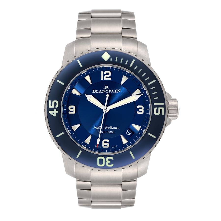 Blancpain fifty fathoms store blue