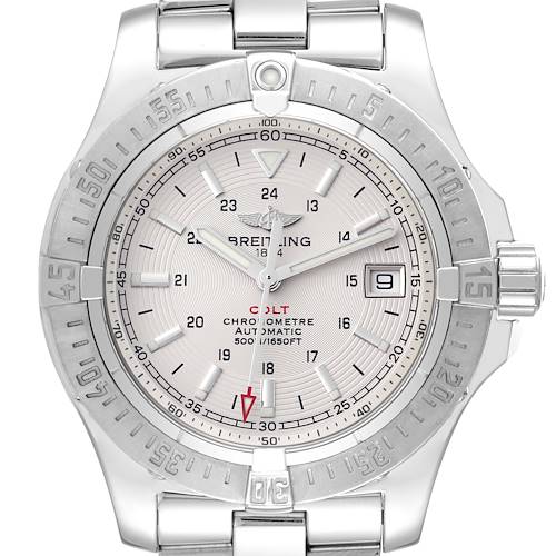 Photo of Breitling Colt Silver Dial Automatic Steel Mens Watch A17380