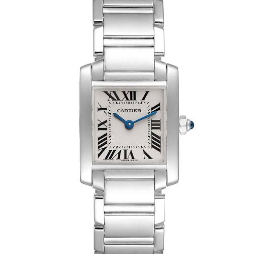 Photo of Cartier Tank Francaise White Gold Quartz Ladies Watch W50012S3