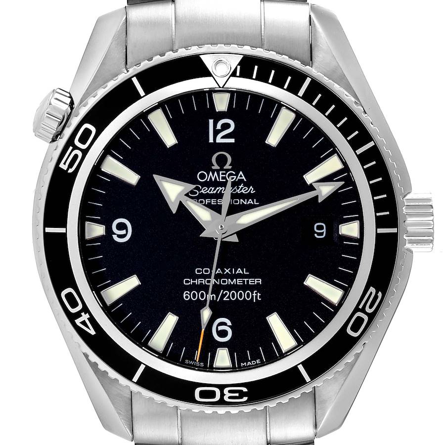 Omega Seamaster Planet Ocean 42 Co-Axial Steel Mens Watch 2201.50.00 Box Card SwissWatchExpo