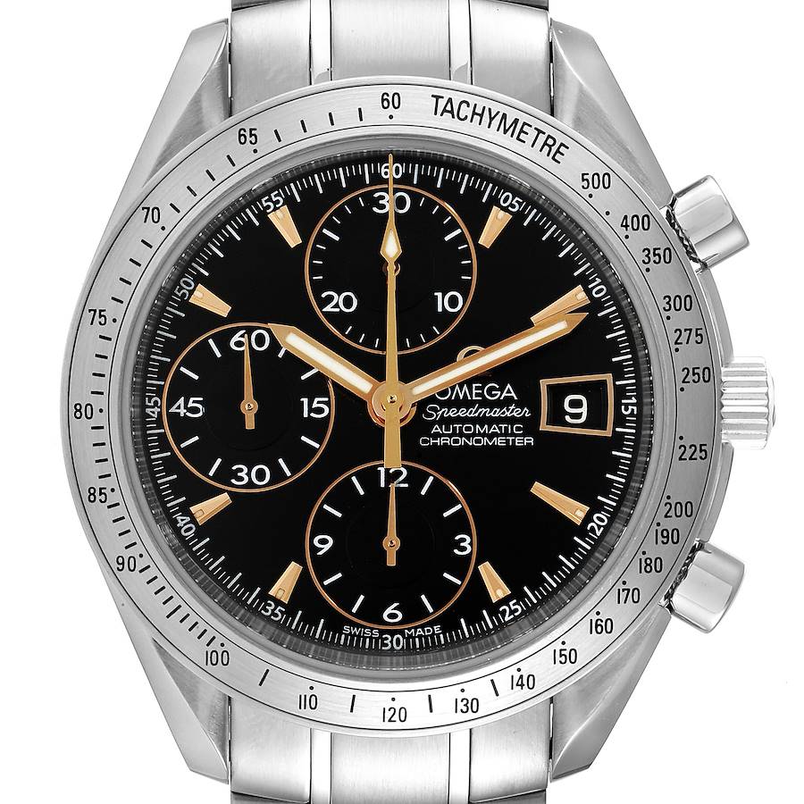Omega Speedmaster Date Special Edition Mens Watch 3211.50.00 SwissWatchExpo