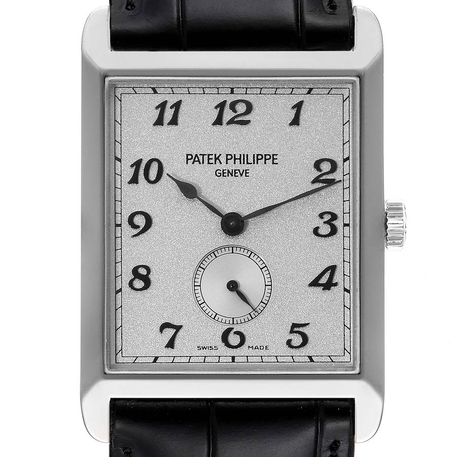 Patek Philippe Gondolo White Gold Silver Dial Mens Watch 5109 SwissWatchExpo