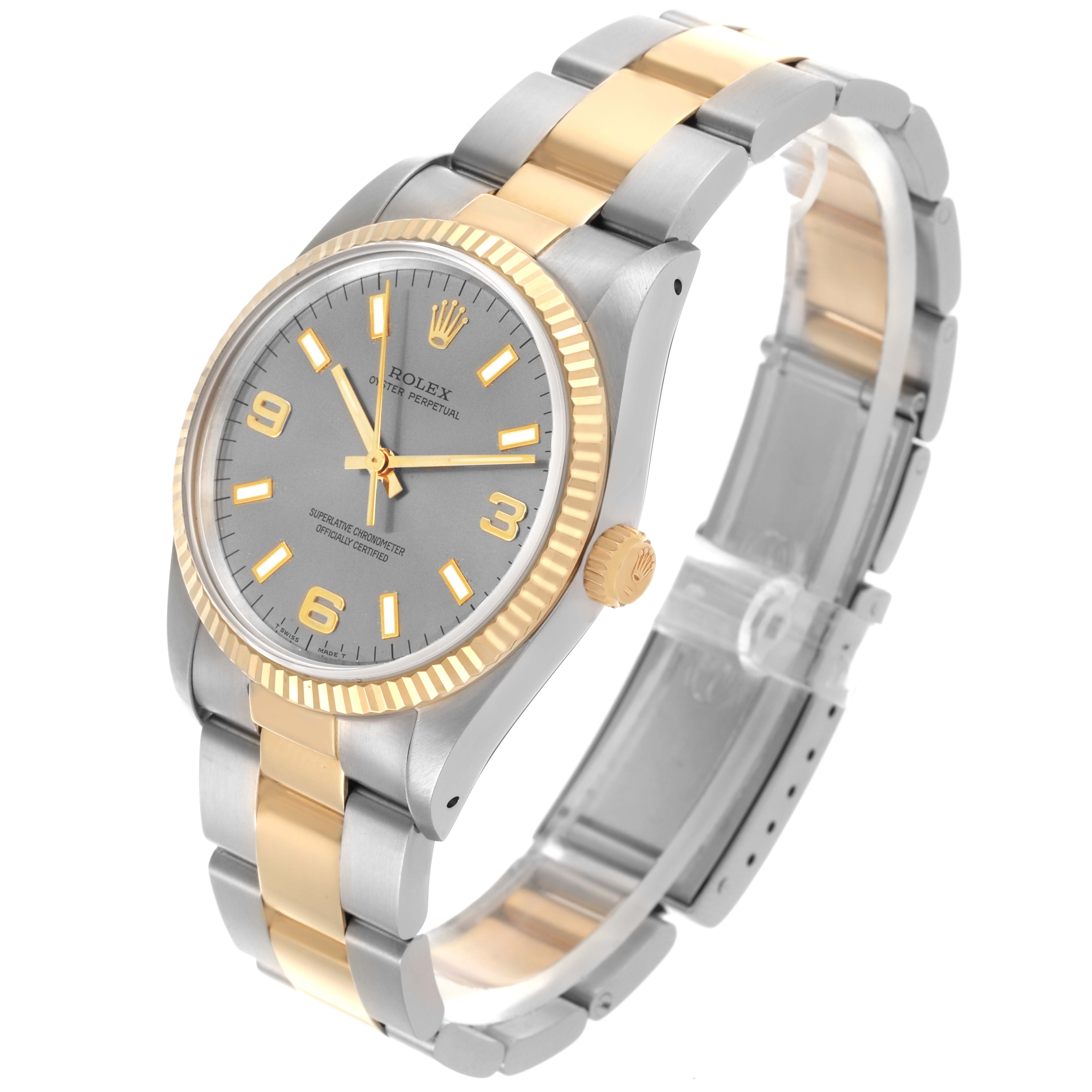 yutchです。 Rolex Oyster Perpetual Steel and Gold (two tone) 14233
