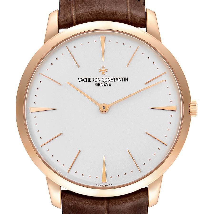 Vacheron Constantin Patrimony Grand Taille 40mm Rose Gold Watch 81180 SwissWatchExpo