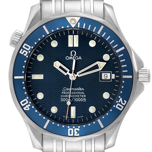 Photo of Omega Seamaster Diver 300mm Blue Dial Steel Mens Watch 2531.80.00