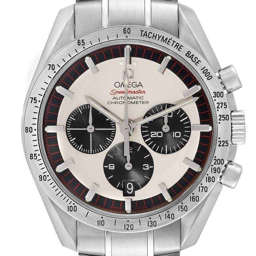 Omega Speedmaster Schumacher Limited Edition Steel Mens Watch 3559.32.00 Box Card SwissWatchExpo