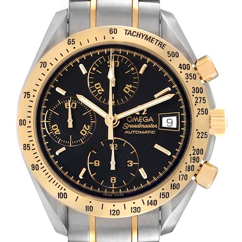 Photo of Omega Speedmaster Steel Yellow Gold Automatic Mens Watch 3313.50.00