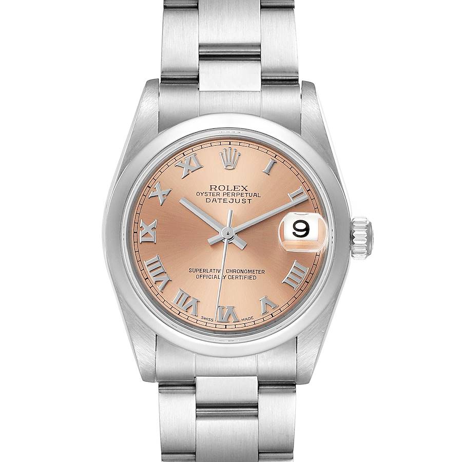 Rolex Datejust 31 Midsize Salmon Dial Ladies Watch 78240 SwissWatchExpo