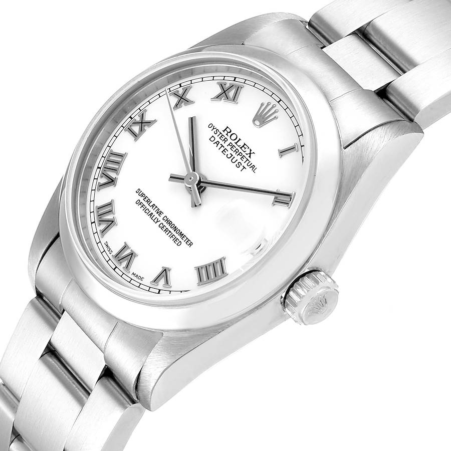 rolex datejust 31 white dial