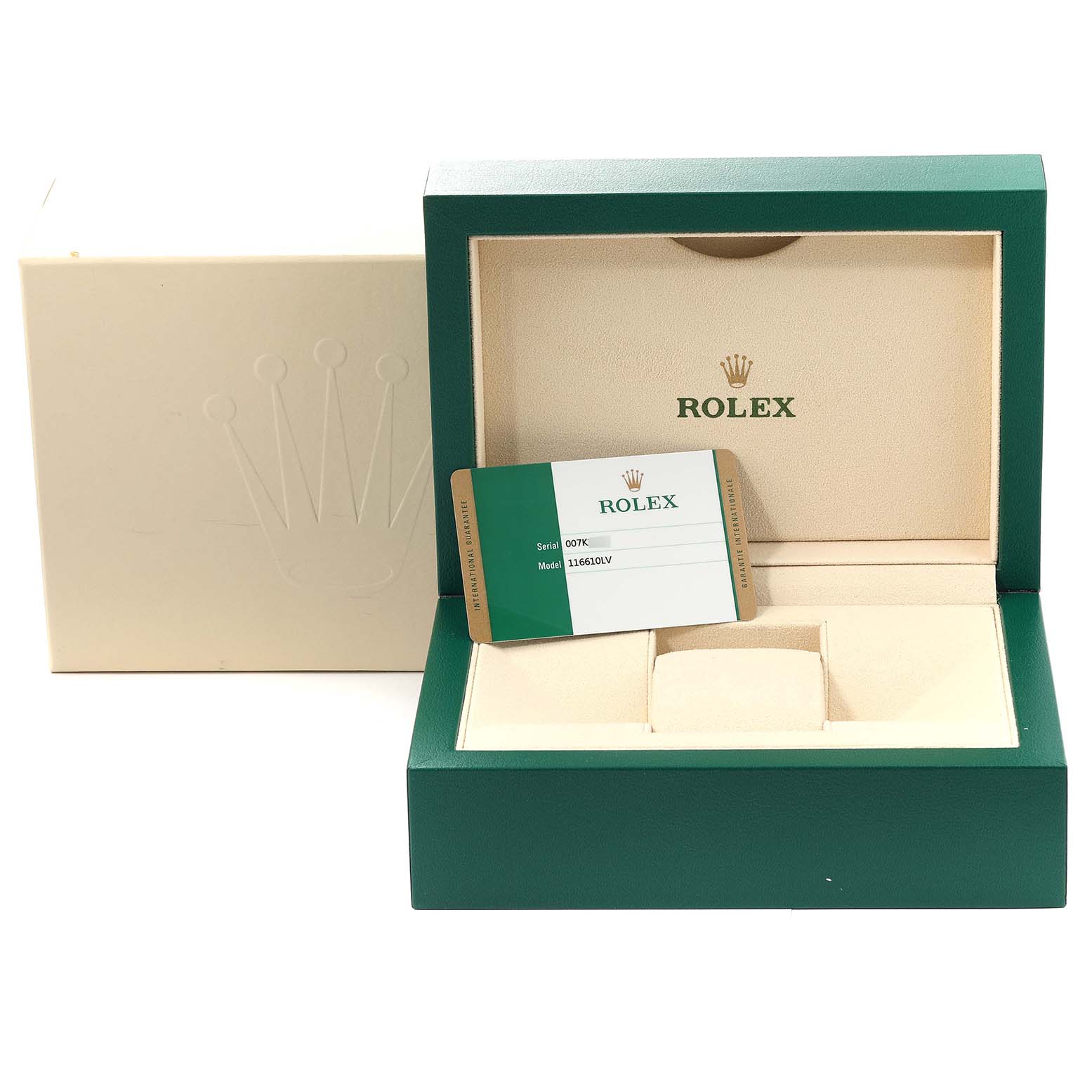 Rolex Submariner Stainless Steel 116610LV | Stock 58307