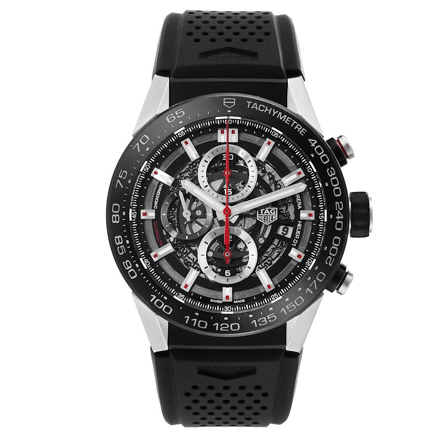 TAG Heuer Carrera Calibre Heuer 01 Skeleton Steel Mens Watch