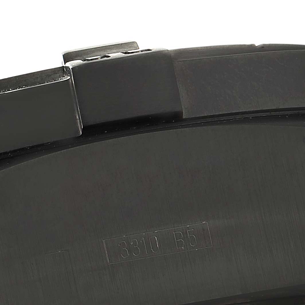 The image shows a close-up of the band and clasp of the Breitling Avenger M73390 Men's Stainless Steel Black Dial M73390 Men's Stainless Steel Black Dial watch.