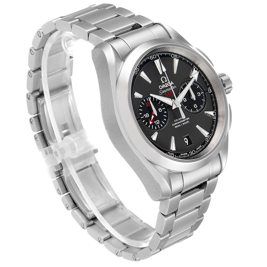 Aqua terra gmt discount chronograph