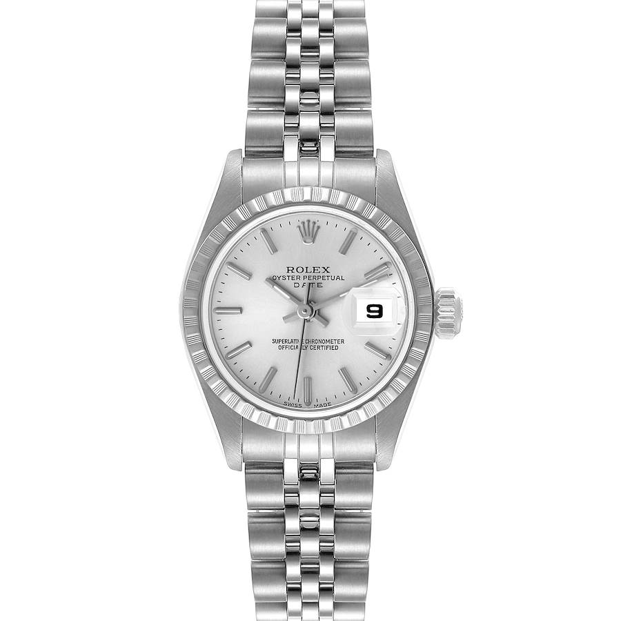 Rolex Date Silver Dial Jubilee Bracelet Ladies Watch 79240 SwissWatchExpo