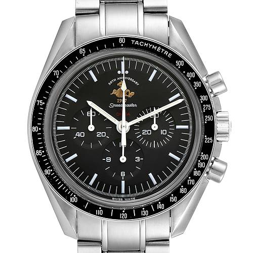 Photo of Omega Speedmaster 50th Anniversary MoonWatch 311.30.42.30.01.001 Box Papers