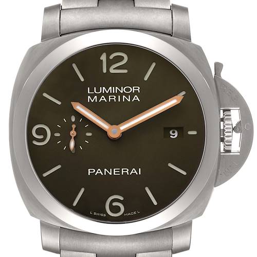 Photo of Panerai Luminor Marina 1950 3 Days Titanium Mens Watch PAM00352