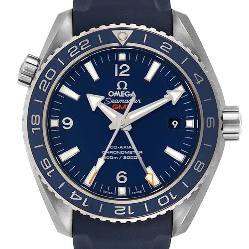 Photo of Omega Seamaster Planet Ocean GMT 600m Watch 232.92.44.22.03.001 Box Card