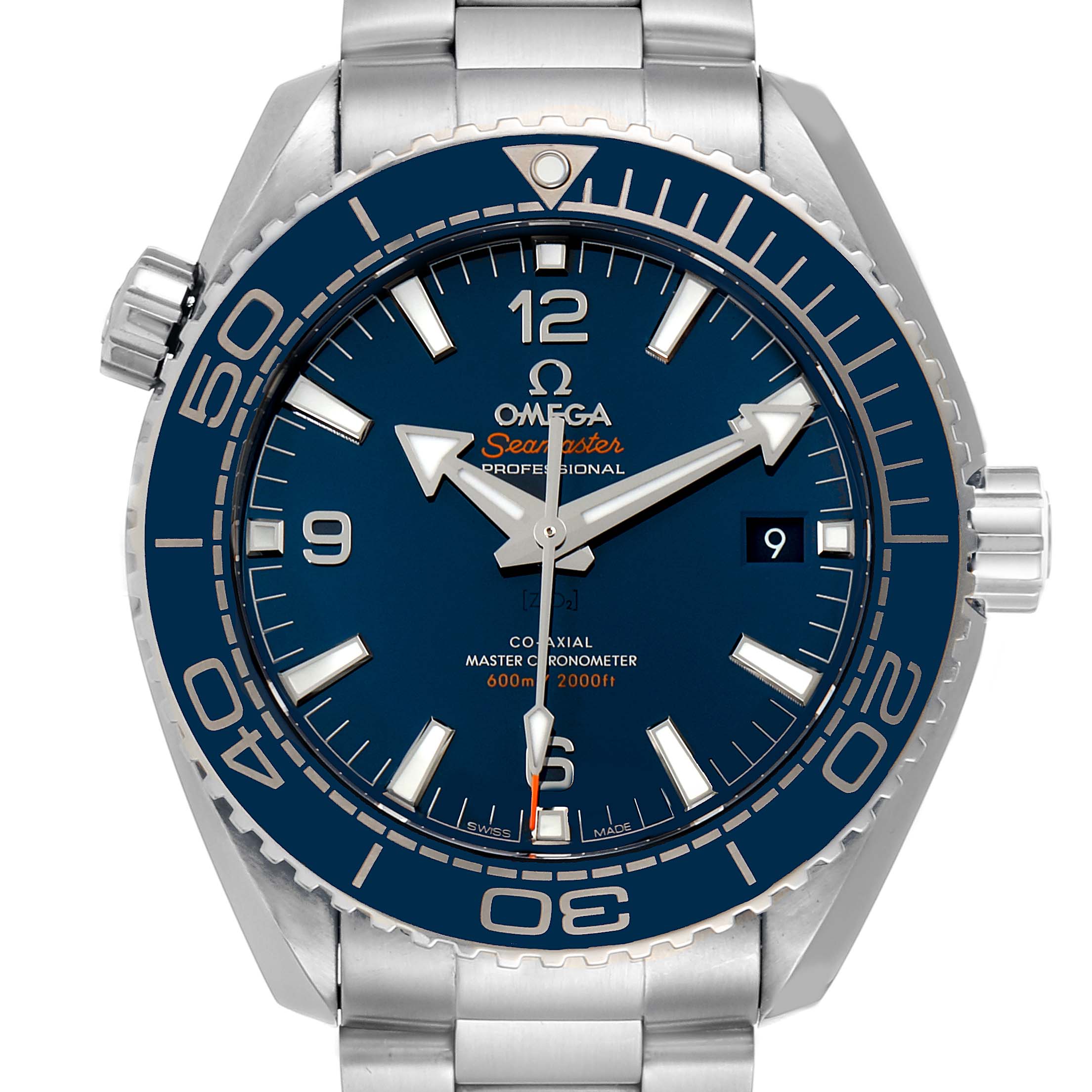 Omega Planet Ocean Stainless Steel 215.30.44.21.03.001 | Stock 31612 ...