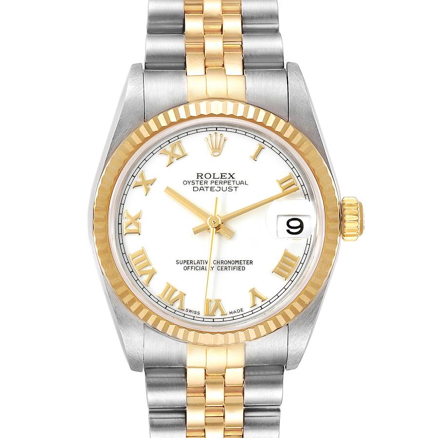 Rolex Datejust Midsize Steel Yellow Gold Ladies Watch 78273 SwissWatchExpo