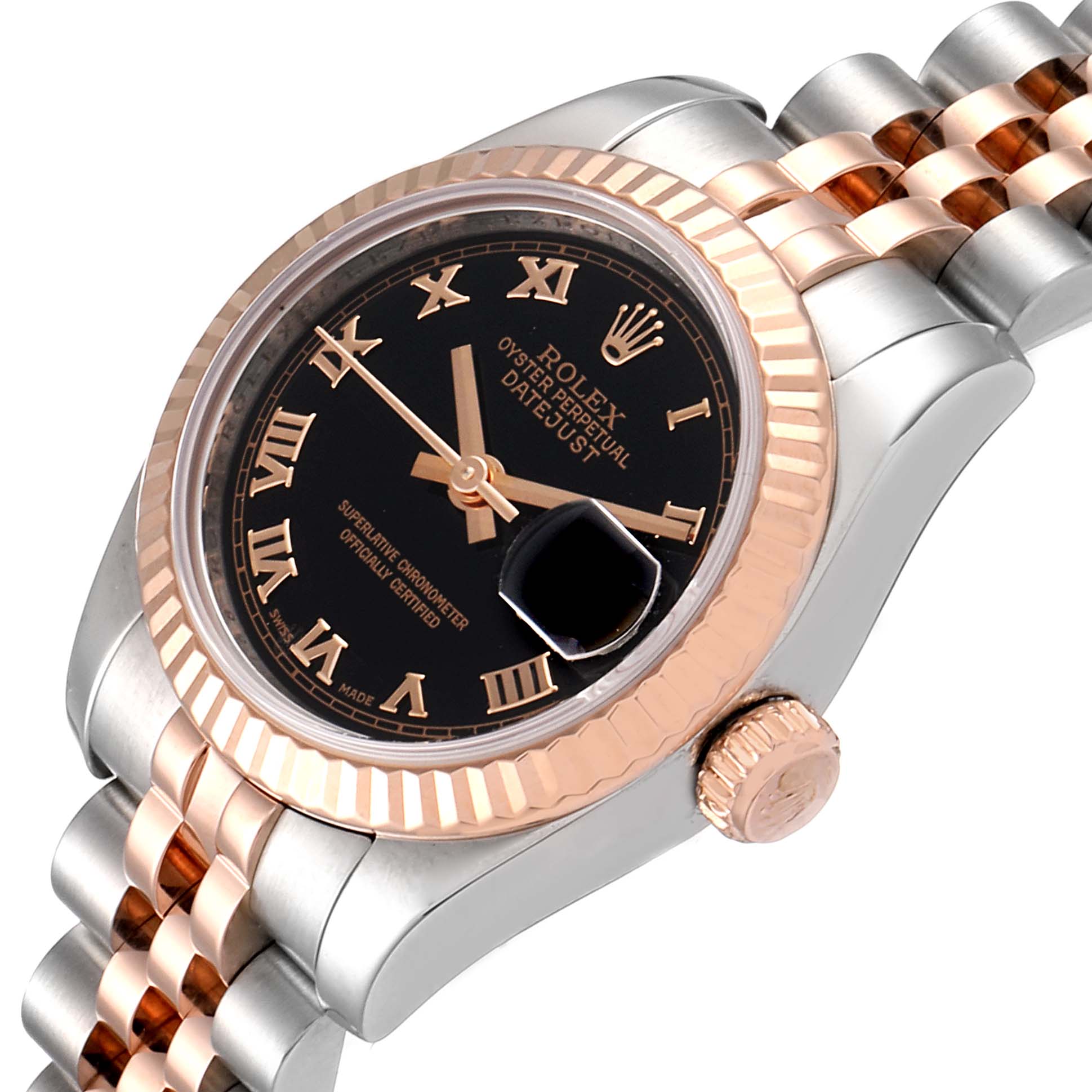 rolex lady datejust roman numerals